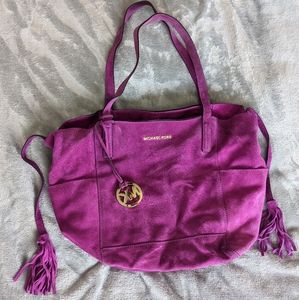 Michael Kors suede purse